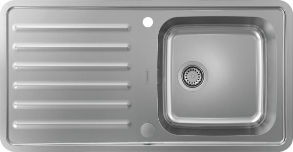 HANSGROHE S41 EVIYE ANKASTRE S4113-F400 400*400 CELIK 43338800