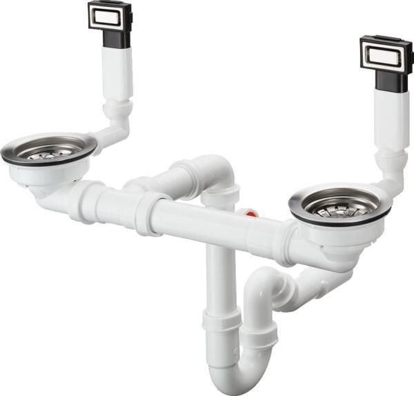 HANSGROHE EVIYE D15-10 MANUEL TASMA VE GIDER SETI CELIK 43922800