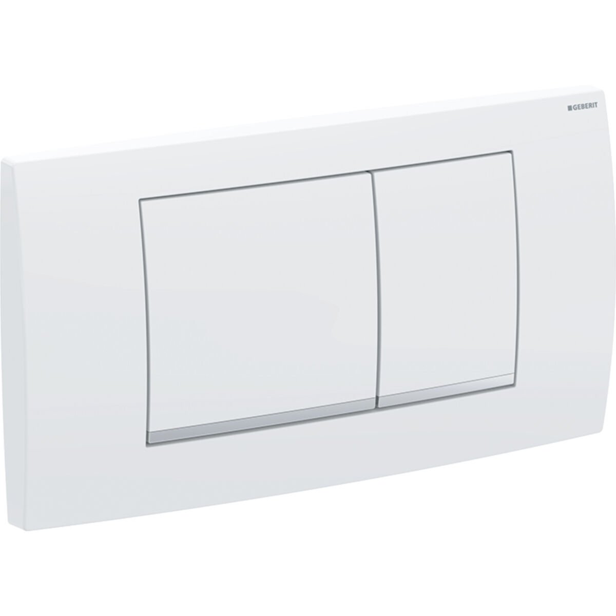 GEBERIT TWINLINE30 KUMANDA KAPAGI CIFT BASMALI PARLAK KROM 115.899.KH.1