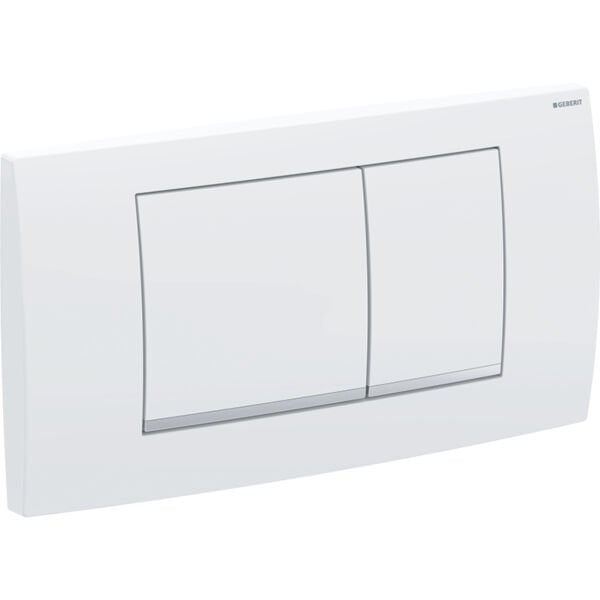 GEBERIT TWINLINE30 KUMANDA KAPAGI CIFT BASMALI PARLAK KROM 115.899.KH.1