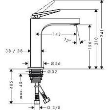 AXOR CITTERIO TEK KOLLU LAVABO BATARYASI 160 MAT NIKEL 39081820