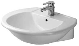 DURAVIT DARLING DARLING 600*520 TEK DELİK LAVABO  0400600000