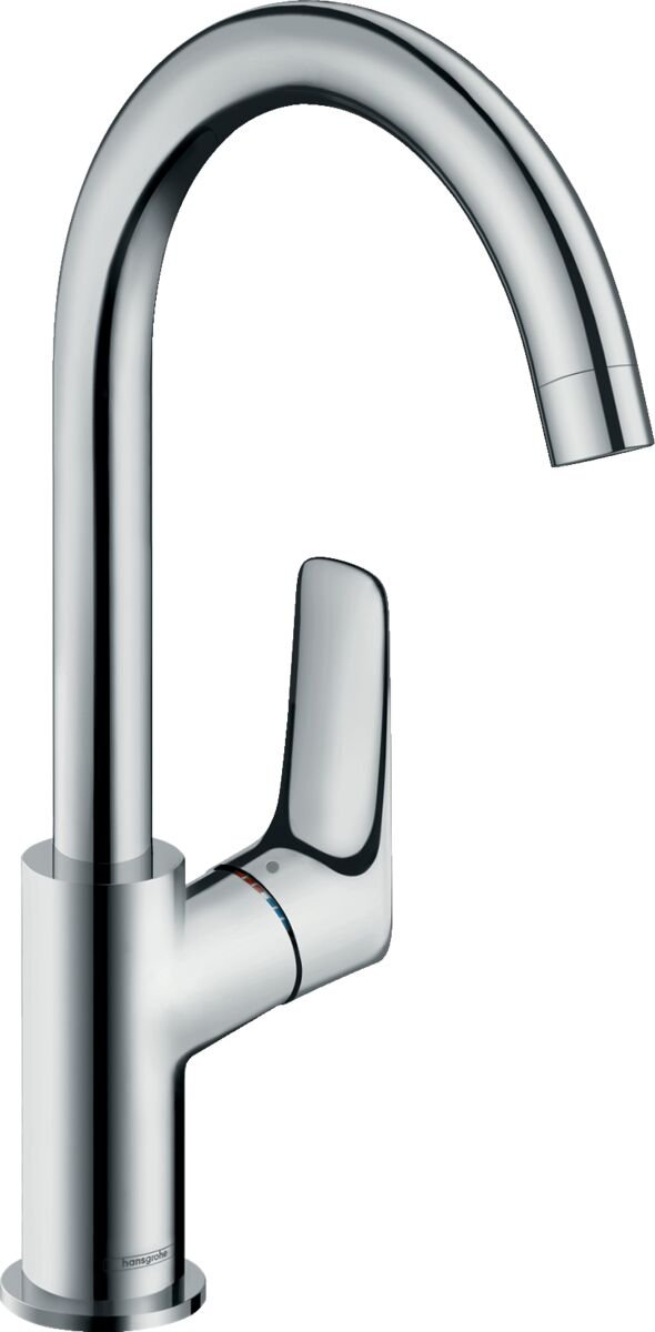 HANSGROHE LOGIS TEK KOLLU LAVABO BATARYASI 210MM KROM 71130000