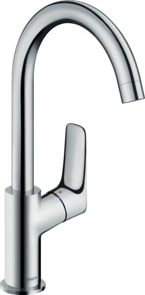 HANSGROHE LOGIS TEK KOLLU LAVABO BATARYASI 210MM KROM 71130000