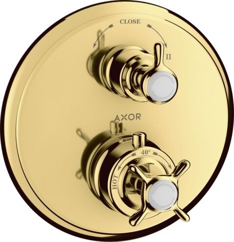 AXOR MONTREUX BANYO BATARYASI TERMOSTATIK OPTIK ALTIN 16820990