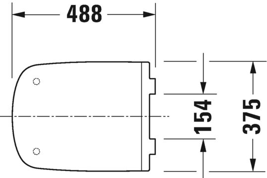 DURAVIT DURASTYLE KLOZET KAPAGI AMORTISORLU 0060590000
