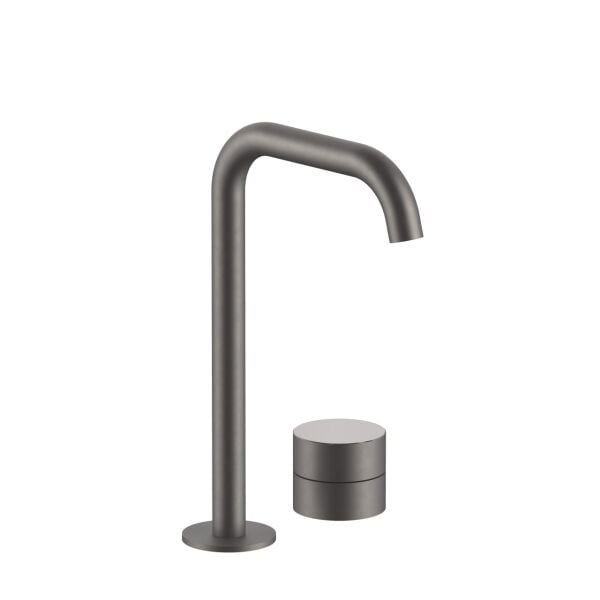 FANTINI AC/ECLIPSE 2-DELIKLI LAVABO BATARYASI MAT GUN METAL 40 P5 L807W