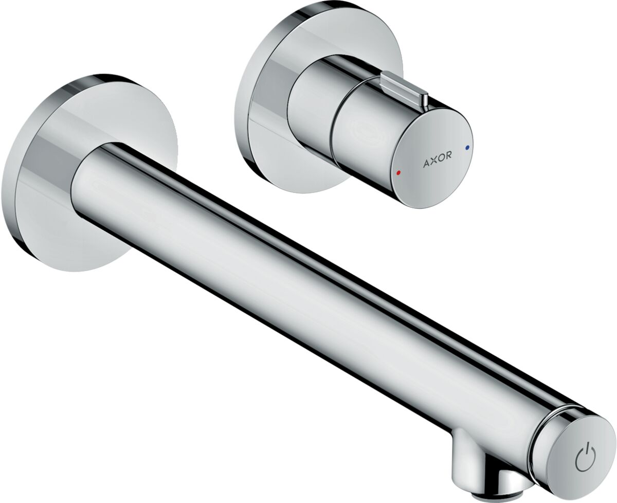 AXOR UNO 2-DELIKLI LAVABO BATARYASI SELECT 221MM  GAGA  KROM 45113000