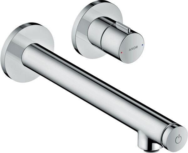 AXOR UNO 2-DELIKLI LAVABO BATARYASI SELECT 221MM  GAGA  KROM 45113000