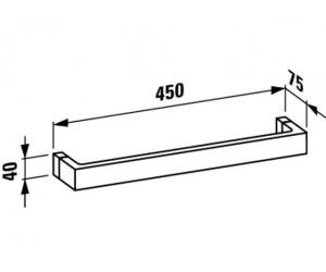 LAUFEN KARTELL HAVLULUK 45 CM SIYAH H3813310910001