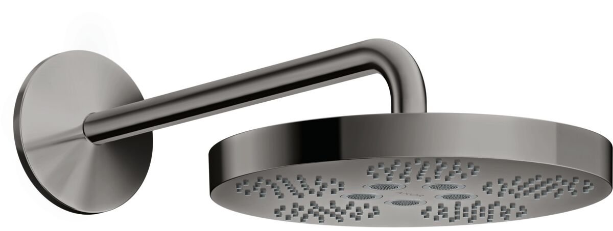 AXOR ONE TEPE DUSU 280 1 JET DUS DIRSEGI ILE PARLAK SIYAH KROM 48491330