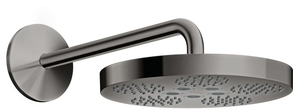 AXOR ONE TEPE DUSU 280 1 JET DUS DIRSEGI ILE PARLAK SIYAH KROM 48491330