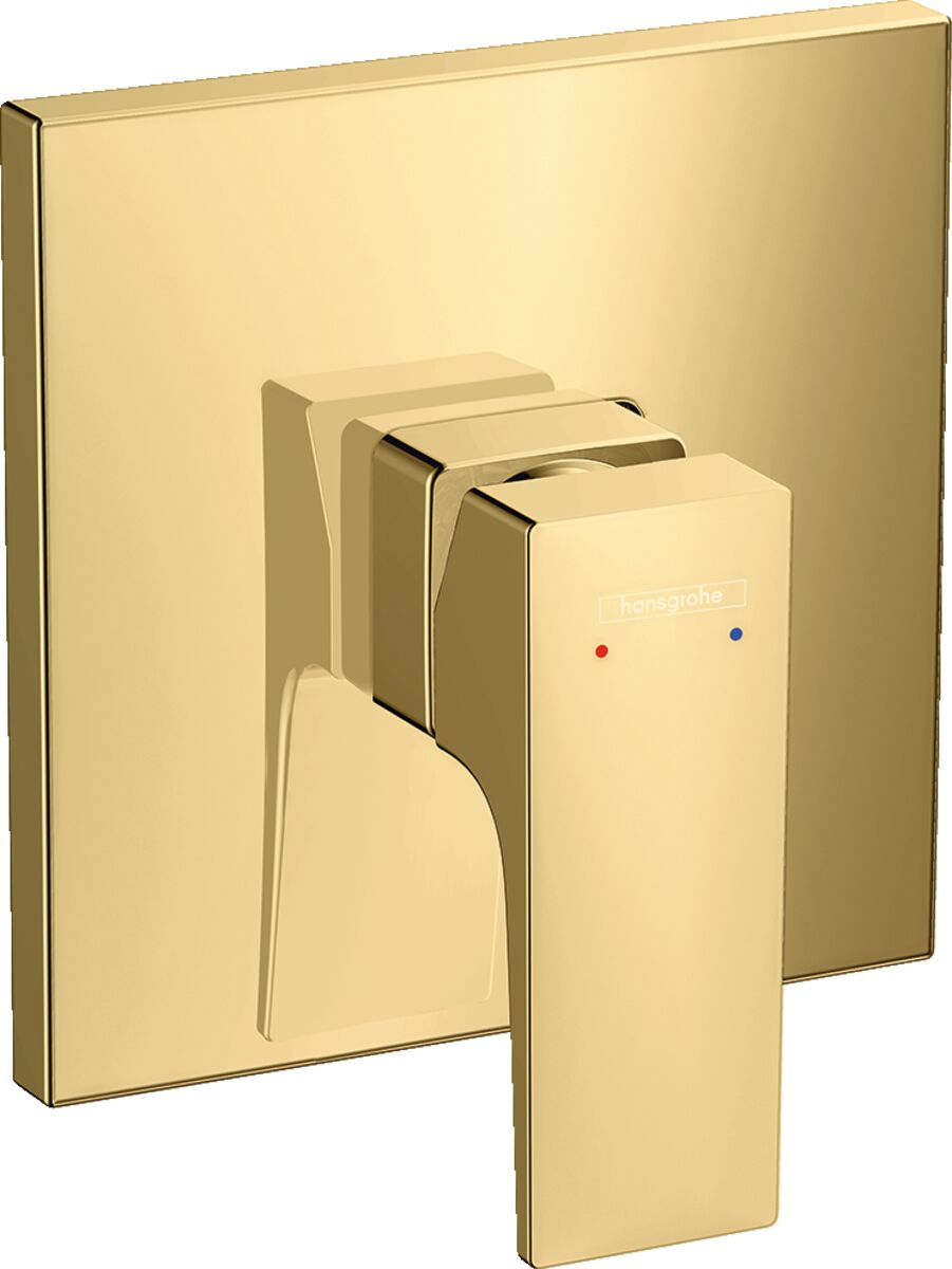 HANSGROHE METROPOL TEK KOLLU DUS BATARYASI ANKASTRE PARL. ALTIN OPTIK 32565990