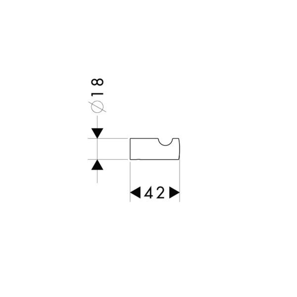 HANSGROHE LOGIS HAVLU ASKISI KROM 40511000
