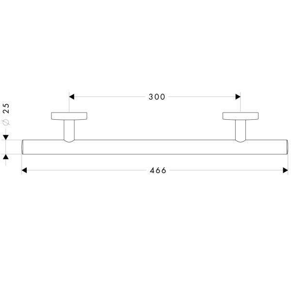HANSGROHE LOGIS TUTAMAK KROM 40513000