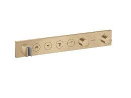 AXOR SHOWERSOLUTION BANYO BATARYASI TERMOSTATIK MODUL SELECT 4 CIKIS 600/90 MAT BRONZ 18357140