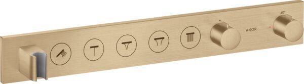 AXOR SHOWERSELECT BANYO BATARYASI TERMOSTATIK MODUL SELECT 5 CIKIS MAT BRONZ 18358140