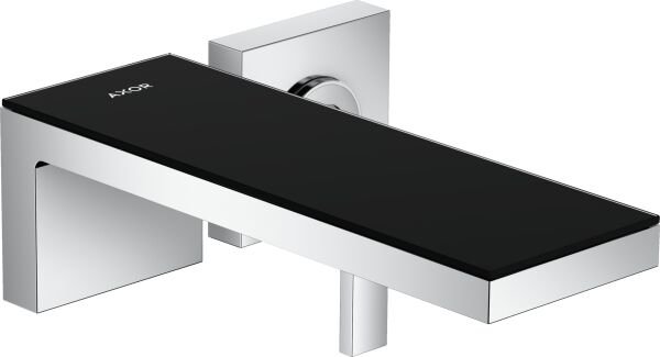 AXOR MY EDITION 2-DELIKLI LAVABO BATARYASI 221MM KROM SIYAH CAM 47060600