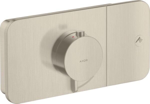 AXOR ONE BANYO BATARYASI TERMOSTATIK MODUL 1 CIKIS MAT NIKEL 45711820