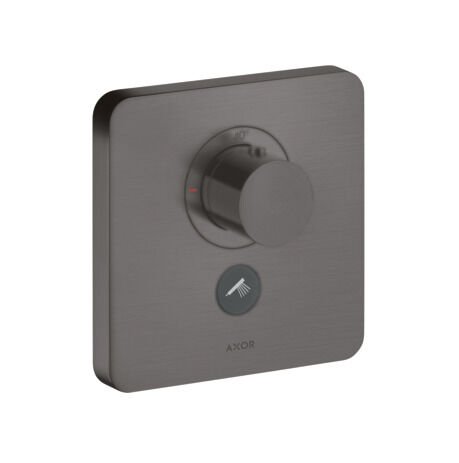 AXOR SHOWERSELECT BANYO BATARYASI TERMOSTAT 1 CIKIS MAKSI MAT SIYAH KROM 36706340