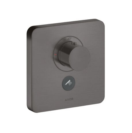 AXOR SHOWERSELECT BANYO BATARYASI TERMOSTAT 1 CIKIS MAKSI MAT SIYAH KROM 36706340