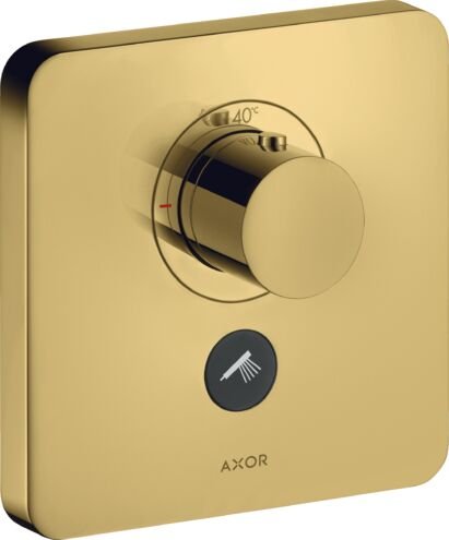 AXOR SHOWERSELECT BANYO BATARYASI TERMOSTAT PARLAK ALTIN OPTIK 36706990