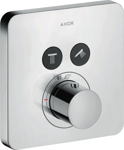 AXOR SHOWERSELECT BANYO BATARYASI TERMOSTAT 2 CIKIS KROM 36707000