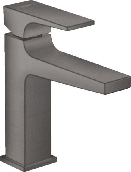 HANSGROHE METROPOL TEK KOLLU LAVABO BATARYASI 110 BAS AC GDR SETI ILE MAT SIYAH KROM 32507340