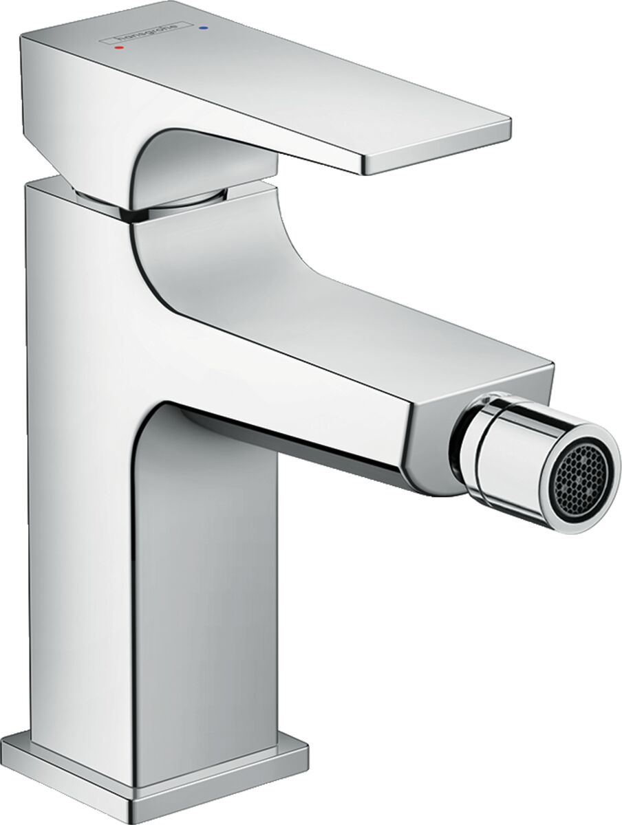 HANSGROHE METROPOL TEK KOLLU BIDE CUBUK VOLAN VE BAS-AC GIDER SETI ILE KROM 32520000