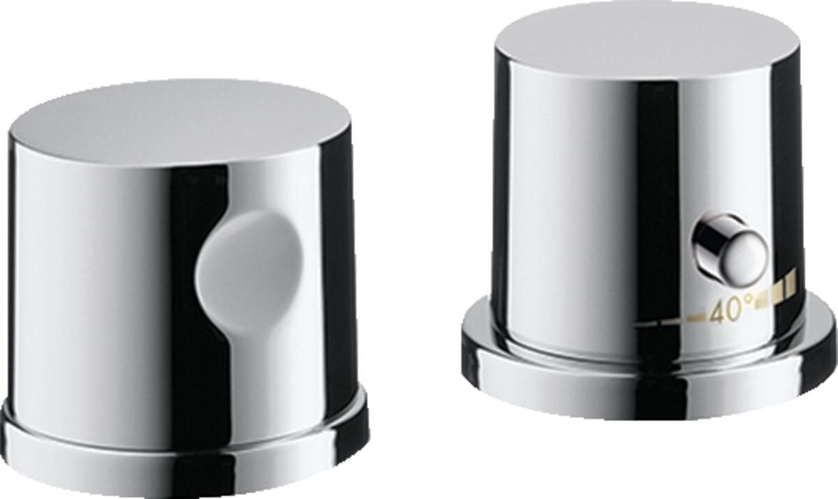 AXOR UNO BANYO BATARYASI TERMOSTATIK 2 DELIKLI KROM 38480000