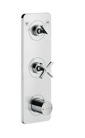 AXOR CITTERIO E BANYO BATARYASI TERMOSTATIK 2 CIKIS 380/120 KROM 36703000