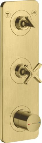 AXOR CITTERIO E BANYO BATARYASI TERMOSTATIK 2 CIKIS 380/120 MAT PIRINC 36703950