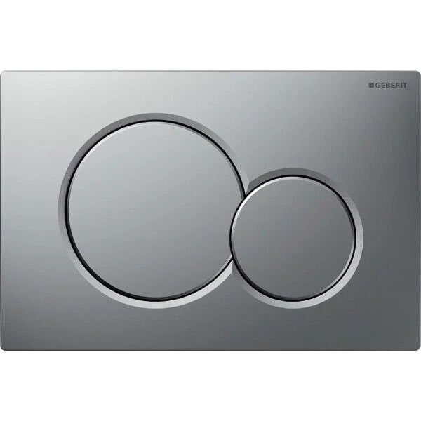 GEBERIT SIGMA KUMANDA KAPAGI CIFT BASMALI MAT KROM 115.770.JQ.5