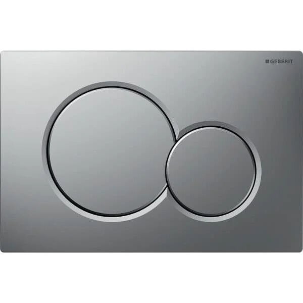 GEBERIT SIGMA KUMANDA KAPAGI CIFT BASMALI MAT KROM 115.770.JQ.5