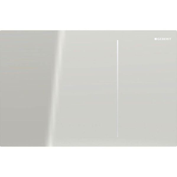 GEBERIT SIGMA70 KUMANDA KAPAGI 12CM CIFT BASMALI GOMME REZERVUAR ICIN BEYAZ CAM 115.620.JL.1