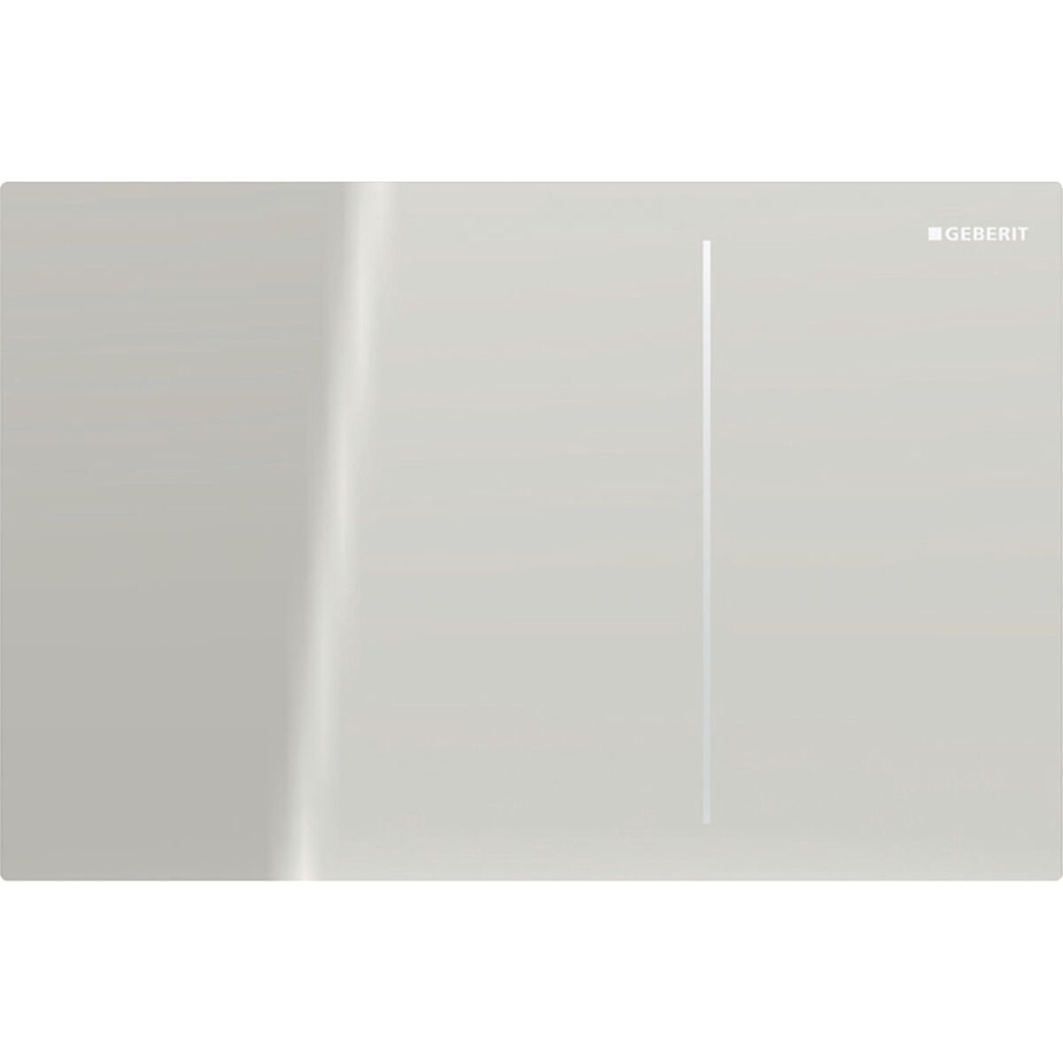 GEBERIT SIGMA70 KUMANDA KAPAGI 8CM CIFT BASMALI GOMME REZERVUAR ICIN BEYAZ CAM 115.625.JL.1