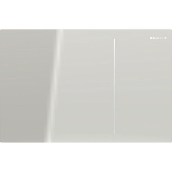 GEBERIT SIGMA70 KUMANDA KAPAGI 8CM CIFT BASMALI GOMME REZERVUAR ICIN BEYAZ CAM 115.625.JL.1