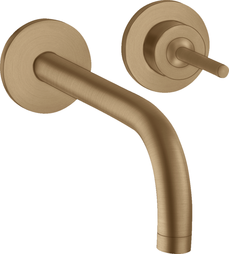 AXOR UNO TEK KOLLU LAVABO BATARYASI 225 MM MAT BRONZ 38116140