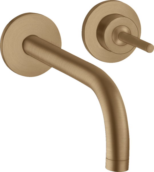 AXOR UNO TEK KOLLU LAVABO BATARYASI 225 MM MAT BRONZ 38116140