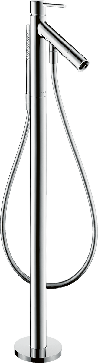 AXOR STARCK YERDEN TEK KOLLU KUVET BATARYASI KROM 10456000