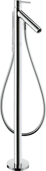 AXOR STARCK YERDEN TEK KOLLU KUVET BATARYASI KROM 10456000