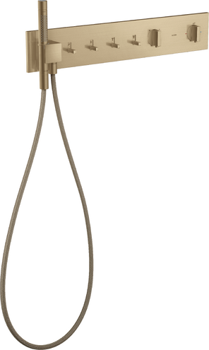AXOR SHOWERCOMPOSITION BANYO BATARYASI TERMOSTATIK MODUL 610/ 110 4 CIKIS MAT BRONZ 12573140