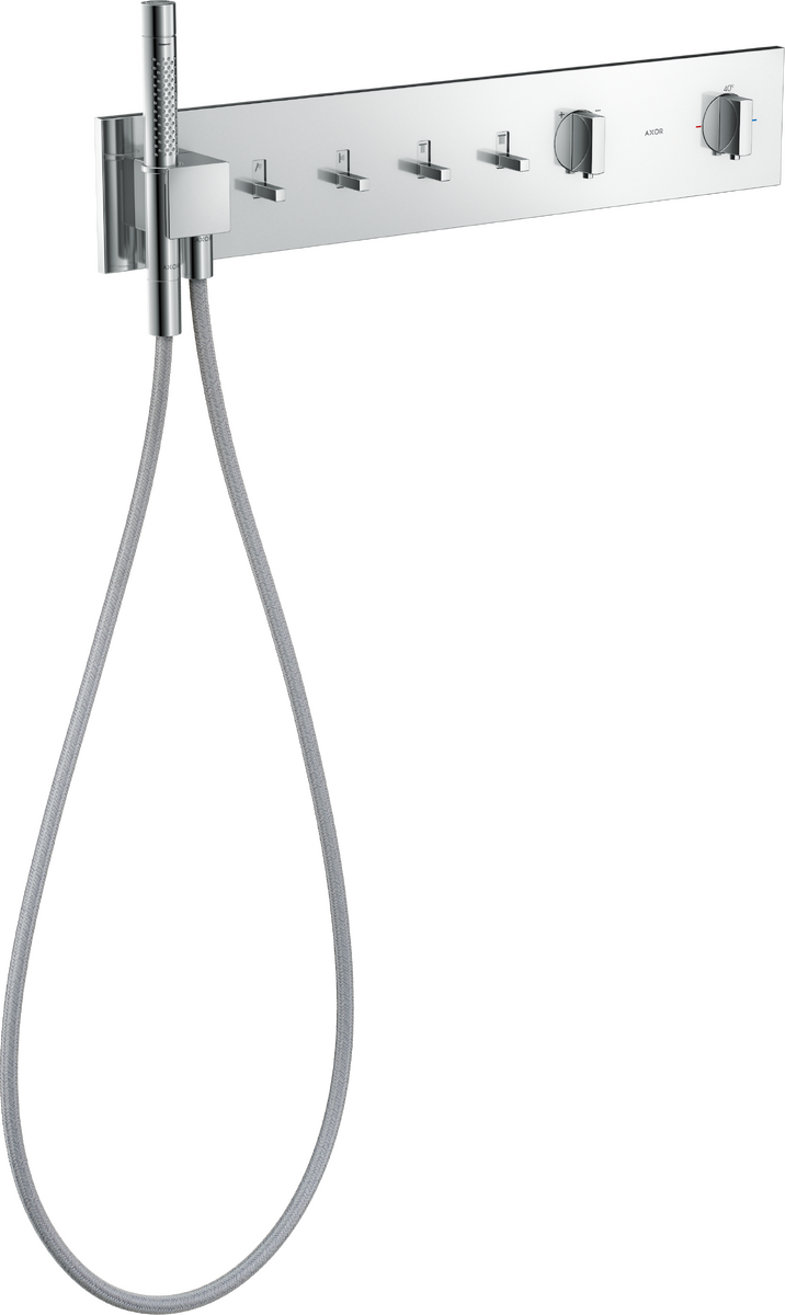 AXOR SHOWERCOMPOSITION BANYO BATARYASI TERMOSTATIK MODUL 6100/ 110 4 CIKIS KROM 12573000