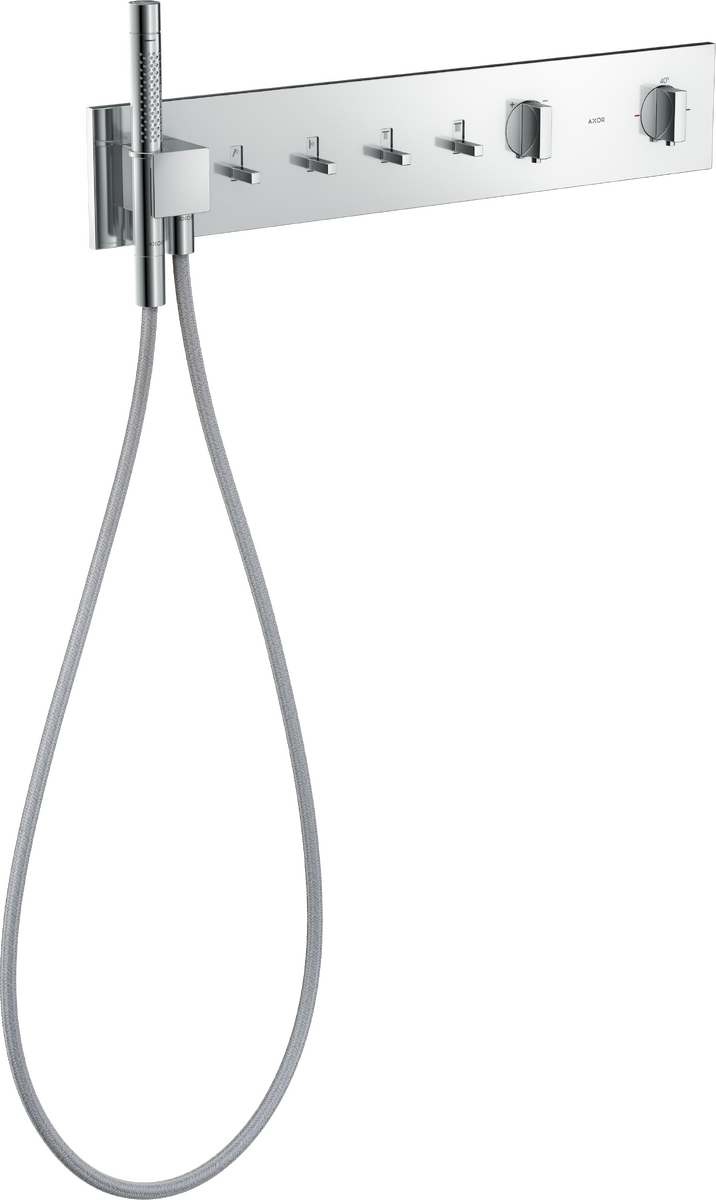 AXOR SHOWERCOMPOSITION BANYO BATARYASI TERMOSTATIK MODUL 6100/ 110 4 CIKIS KROM 12573000