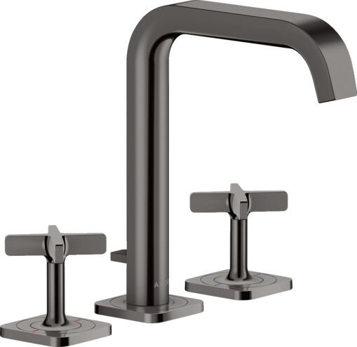 AXOR CITTERIO E 3-DELIKLI LAVABO BATARYASI 170MM PARLAK SIYAH 36108330