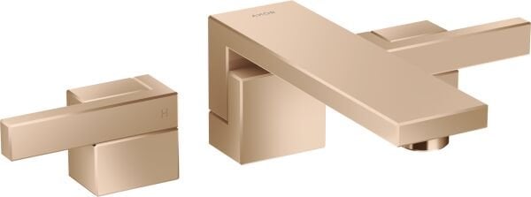 AXOR EDGE 3-DELIKLI LAVABO BATARYASI 190 MM GAGA P. KIRMIZI 46060300