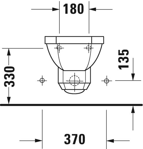 DURAVIT 1930 BIDE ASMA 1930 SERISI 0266100000