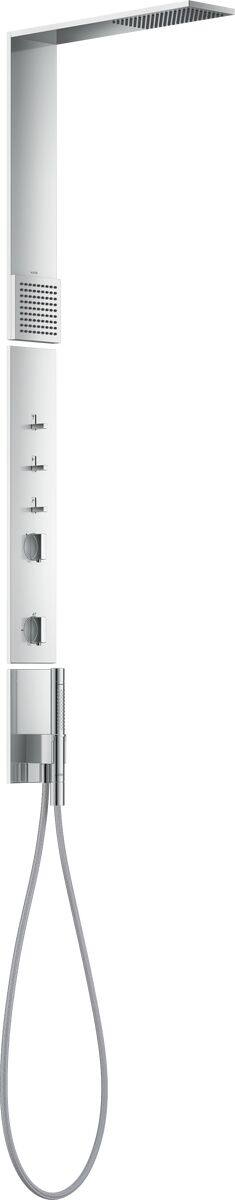 AXOR SHOWERCOMPOSITION DUS PANELI TERMOSTATIK TEPE DUSU 110/220 1 JET VE OMUZ DUSU KROM 12595000