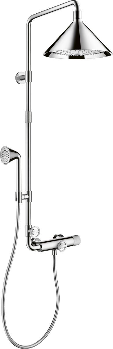 AXOR FRONT DUS KOLONU TERMOST. VE 240 2 JET TEPE DUSU ILE KROM 26020000