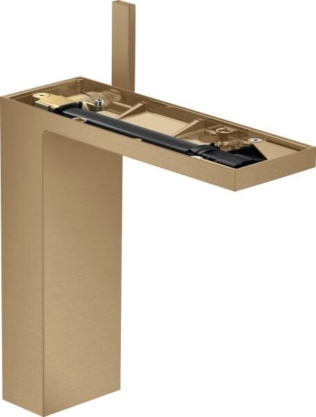 AXOR MY EDITION TEK KOLLU LAVABO BATARYASI 230MM BAS-AC GIDER SETI ILE,PLAKASIZ MAT BRONZ 47022140